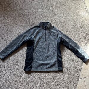 Spyder Quarter Zip Pullover – Men’s XL/Extra Large (Gray/Black)